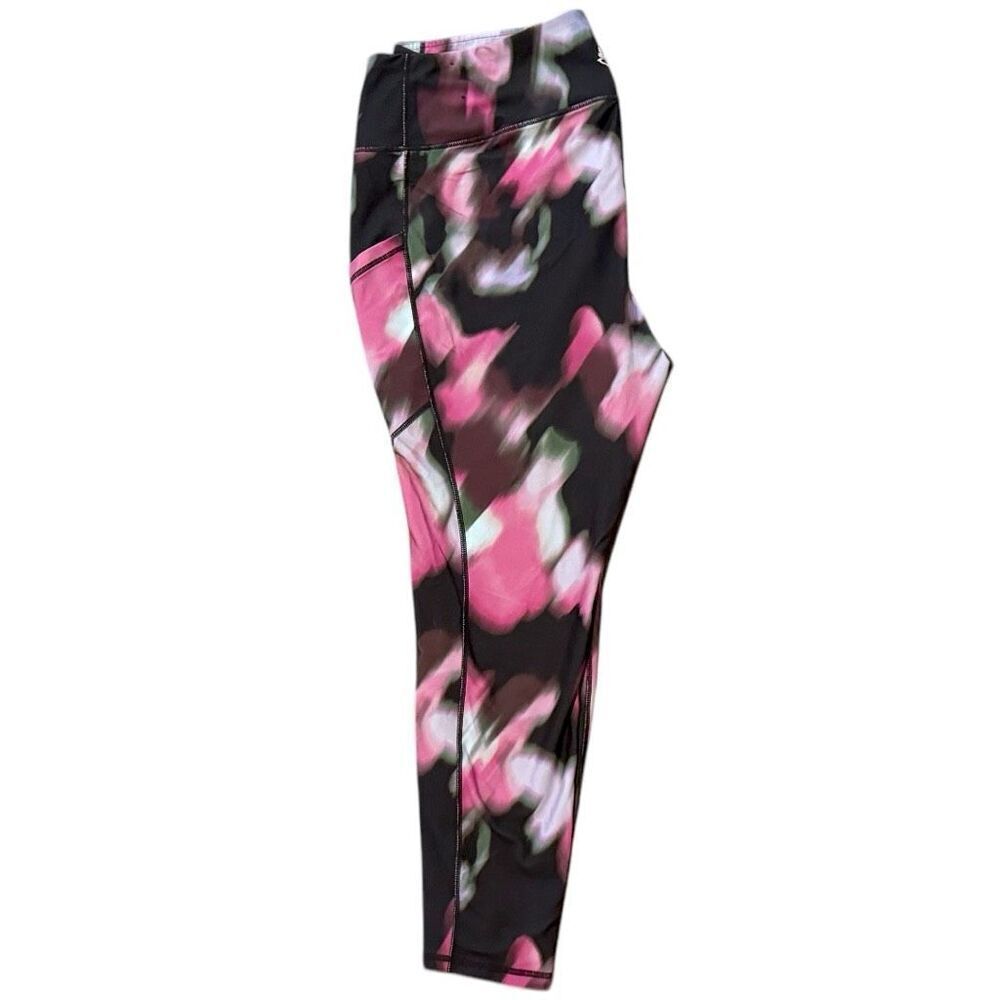 Torrid Black & Pink Full-Length Side Pocket Active Legging size 3 3XL - Picture 13 of 15